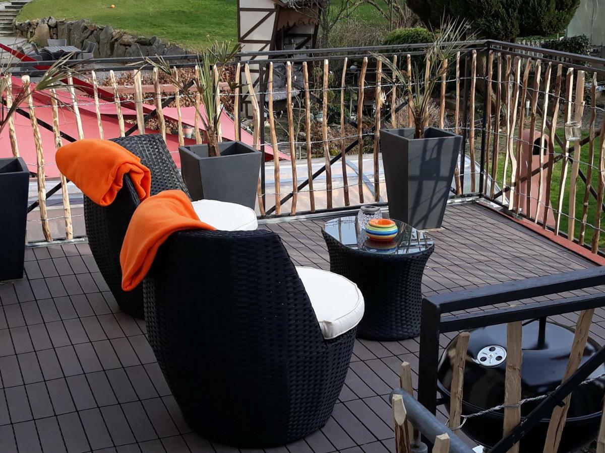 Berlingen Ferienhaus Blue מראה חיצוני תמונה